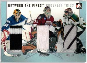 David LeNeveu / Frederic Cassivi / Maxime Ouellet - 2006-07 Between The Pipes Prospect Trios #PT20