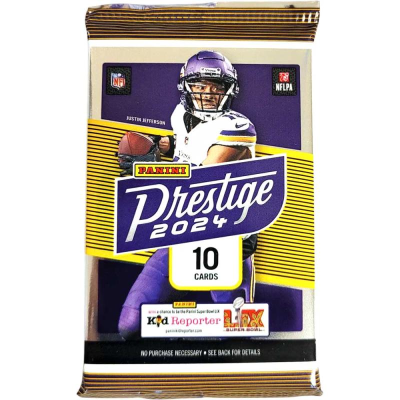 1st Paket 2024 Panini Prestige NFL Football Retail