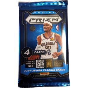 1 Paket 2024-25 Panini Prizm NBA Basketball Retail (4 cards)