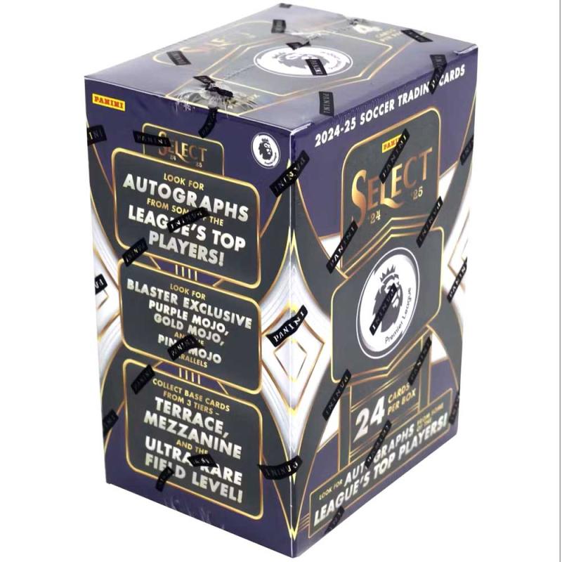 Sealed Blaster Box 2024-25 Panini SELECT Premier League Soccer (6 Packs)