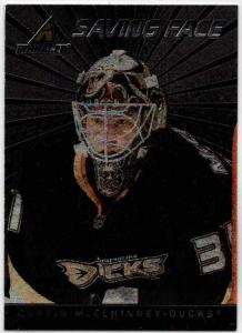 Curtis McElhinney - 2010-11 Pinnacle Saving Face #1