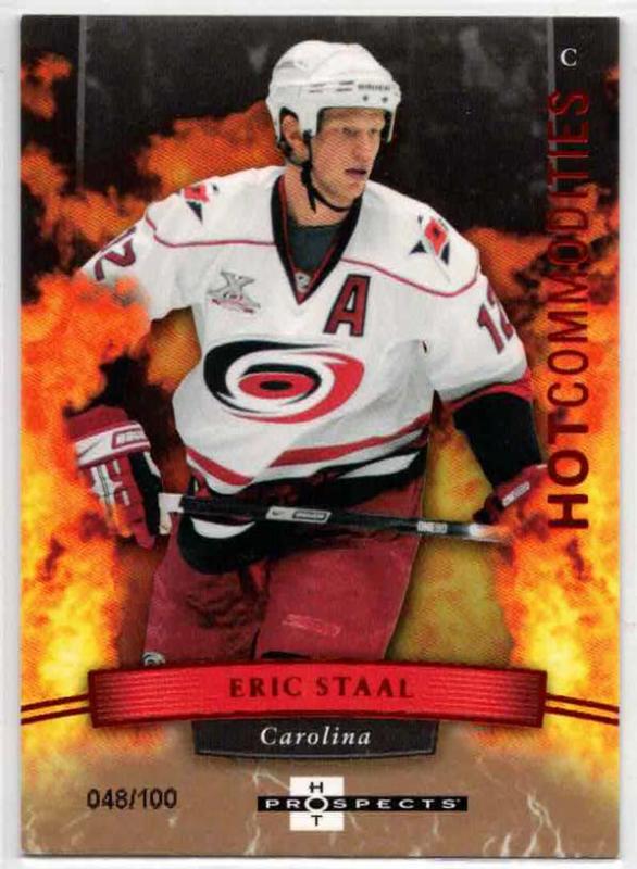 Eric Staal - 2007-08 Hot Prospects Red Hot #112 /100