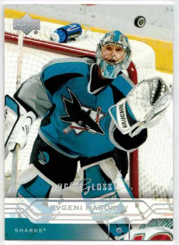 Evgeni Nabokov - 2004-05 Upper Deck High Gloss Silver Parallel #149 09/10