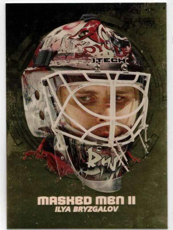 Ilya Bryzgalov - 2009-10 Between The Pipes Masked Men II Gold #MM38