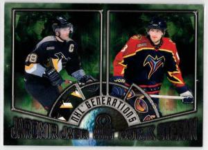 Jaromir Jagr / Patrik Stefan - 1999-00 Pacific Omega NHL Generations #10