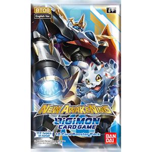 Digimon Card Game - New Awakening Booster BT08 (12 Cards)