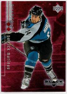 Patrick Marleau - 1998-99 Black Diamond Double Diamond #72 /2000