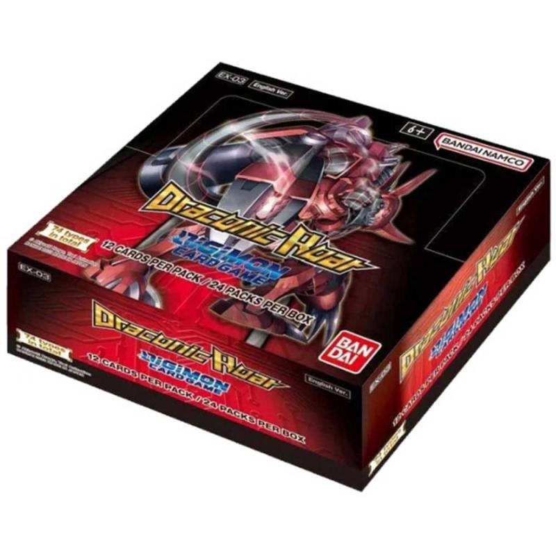 Digimon Card Game - Draconic Roar Booster Display EX-03 (24 Packs)