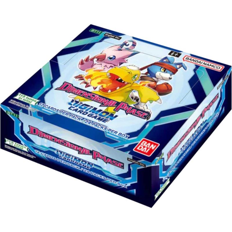 Digimon Card Game - Dimensional Phase Booster Display [BT11] (24 Packs) [+1st Digimon Illustartion Competition Pack]