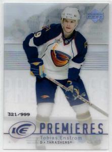 Tobias Enström - 2007-08 Upper Deck Ice #161 /999 RC