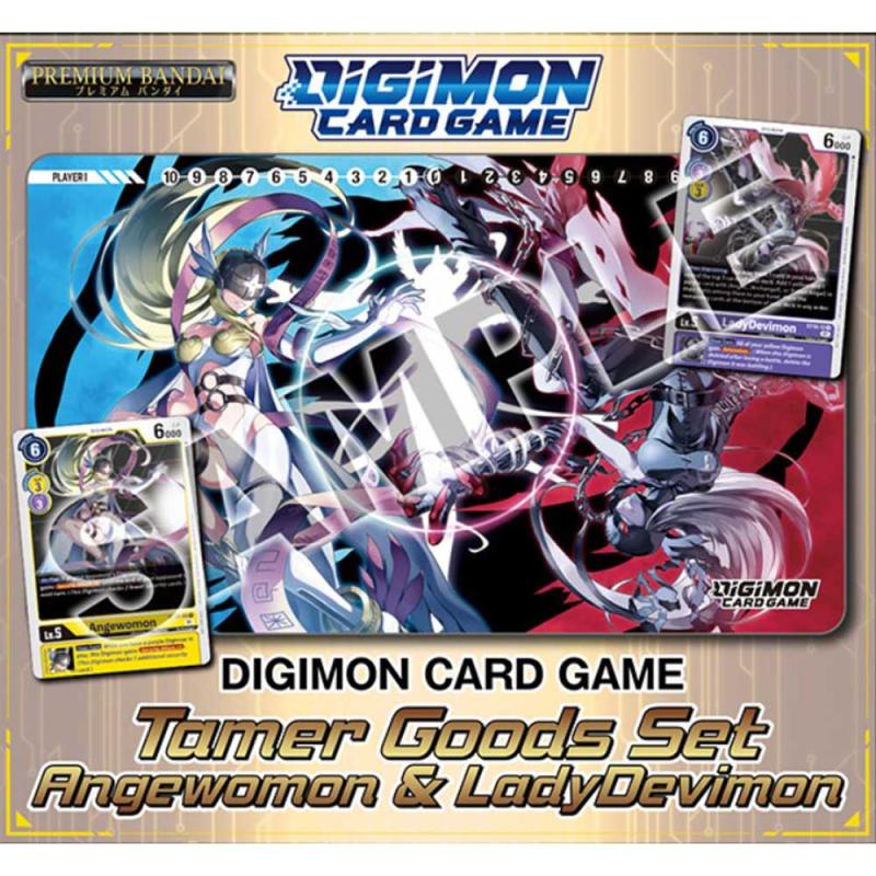 Digimon Card Game - Tamer Goods Set Angewomon ＆ LadyDevimon [PB14]