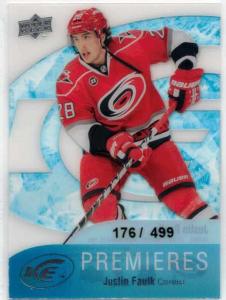 Justin Faulk - 2011-12 Upper Deck Ice #89 /499 RC