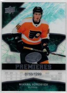 Mikhail Vorobyev - 2018-19 Upper Deck Ice #61 /1299 RC