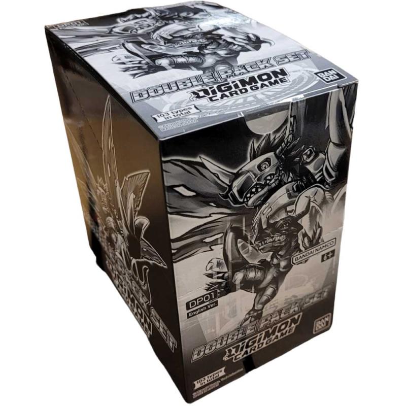Digimon Card Game - Double Pack Set Display [DP01] (6 Double Packs per Display)