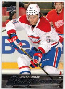 Charles Hudon - 2015-16 Upper Deck #452 Young Guns RC
