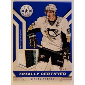 Sidney Crosby 2013-14 Totally Certified Jerseys Prime Blue #TCSC /50