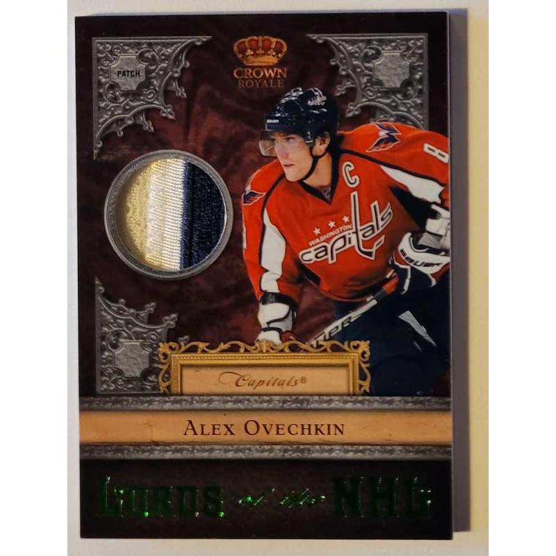 Alex Ovechkin 2011-12 Crown Royale Lords of the NHL Materials Patches #1 /25