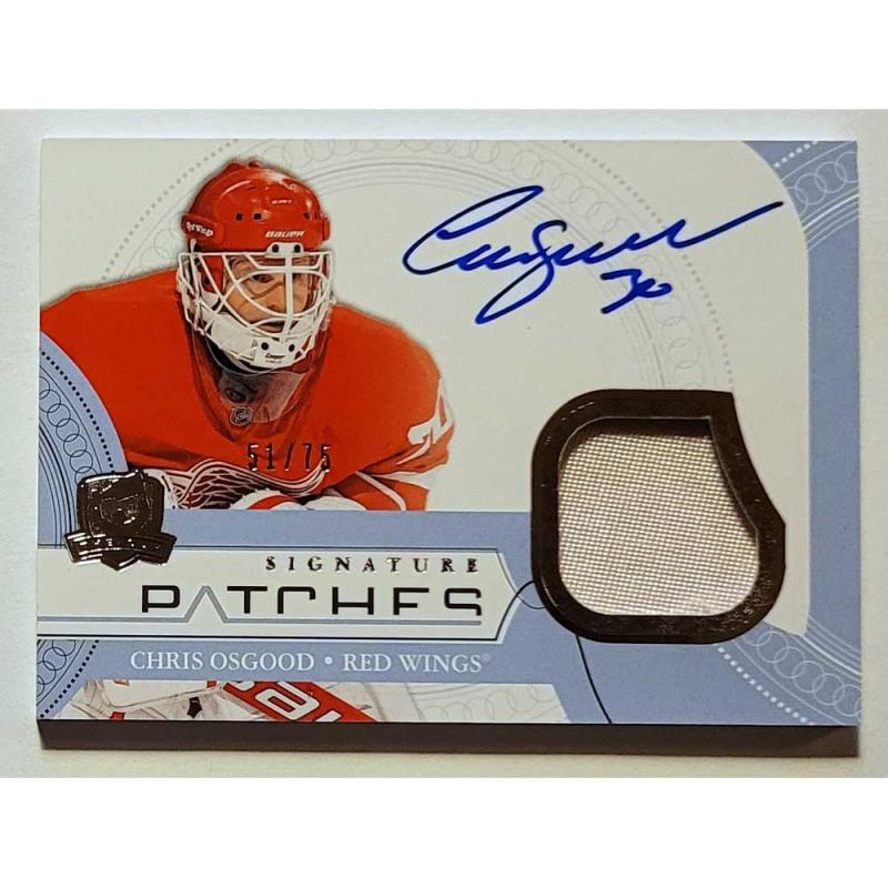 Chris Osgood 2011-12 The Cup Signature Patches #SPCO /75