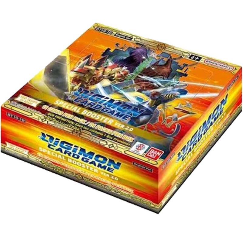 PRE-BUY: Digimon Card Game - Special Booster Ver.2.0 BT18-19 - Booster Display (24 Packs) (Preliminary release November 15:th 2024)