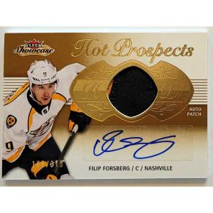 Filip Forsberg 2013-14 Fleer Showcase #194 Jersey Autograph /375 RC