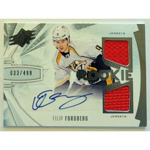 Filip Forsberg 2013-14 SPx #167 Jersey Autograph /499 RC