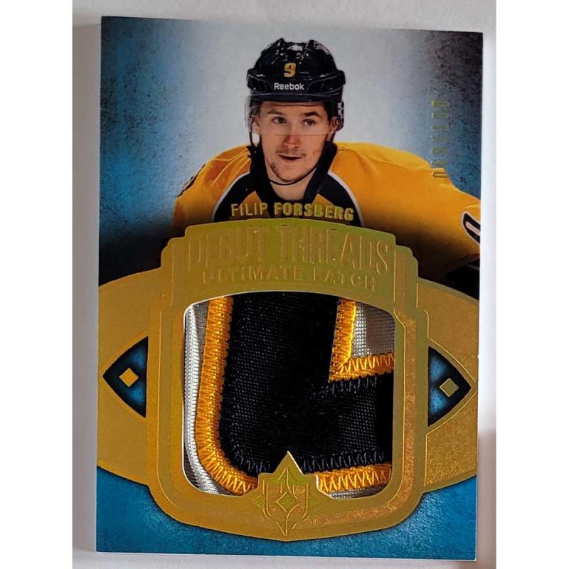 Filip Forsberg 2013-14 Ultimate Collection Debut Threads Patches #UDTFF /100