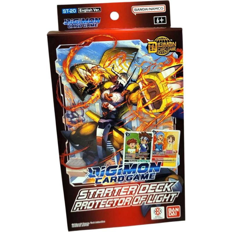 Starter Deck Digimon ST-20 Protector of Light (INGLÉS Starter Deck Digimon ST-20 Protector of Light (INGLÉS