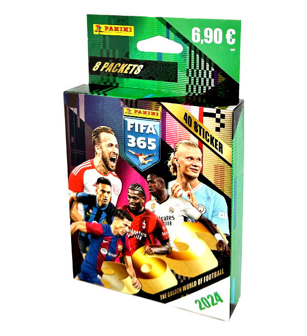 Eco Blister (8 Paket) - Panini FIFA 365 Stickers 2024 (klisterbilder)