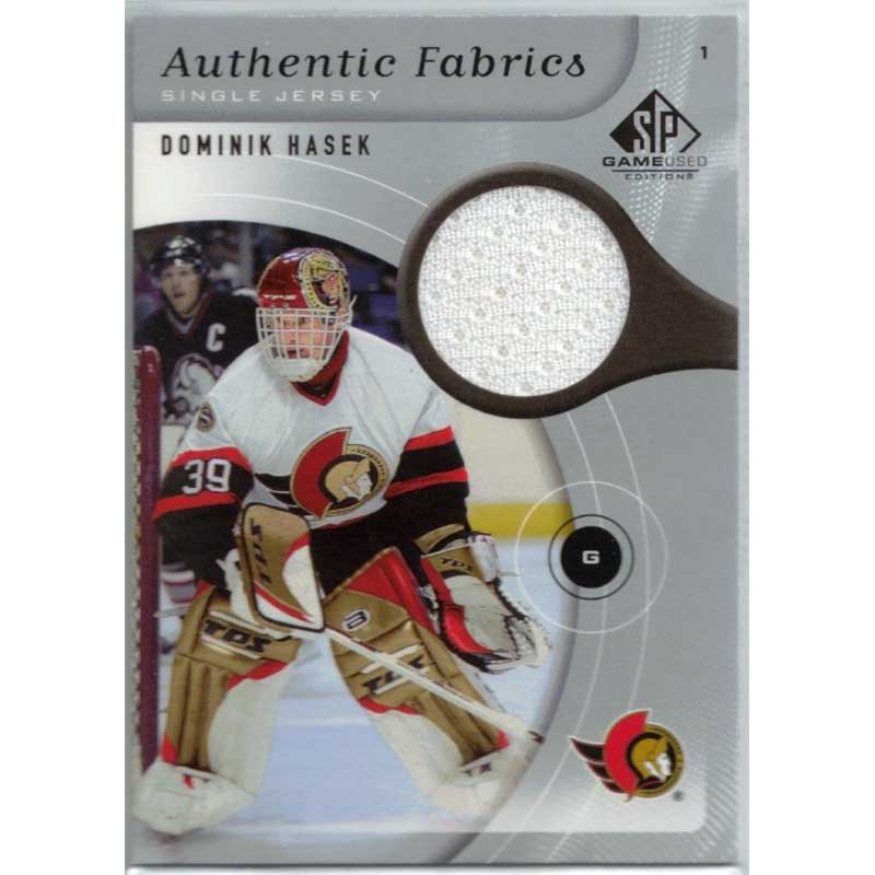 Dominik Hasek 2005-06 SP Game Used Authentic Fabrics #AFHA