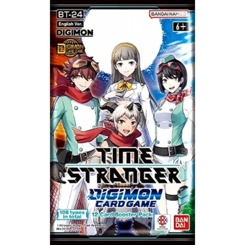 Digimon Card Game - Time Stranger BT24 Booster Pack (12 Cards)