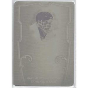 Dominik Hasek 2015-16 ITG Enshrined Silverware Printing Plates Yellow #SW05