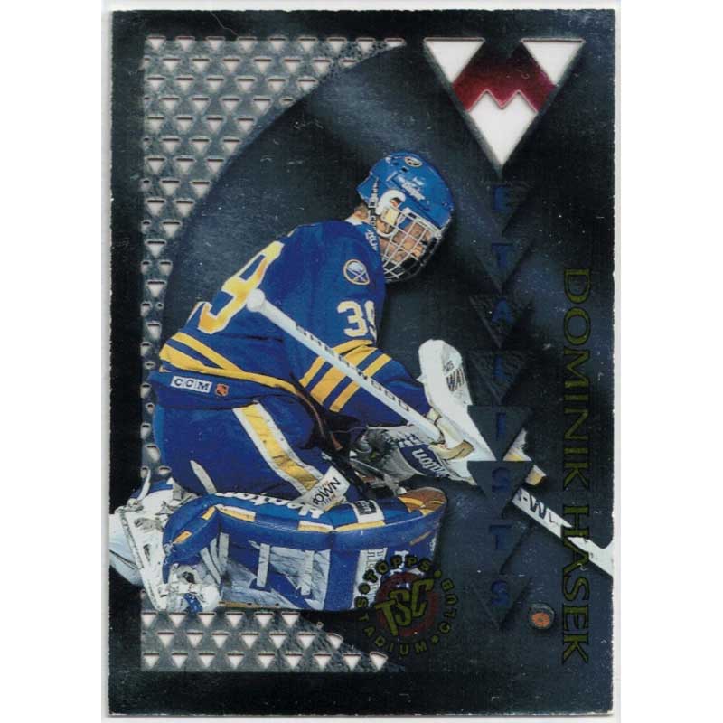 Dominik Hasek 1995-96 Stadium Club Metalists #M10