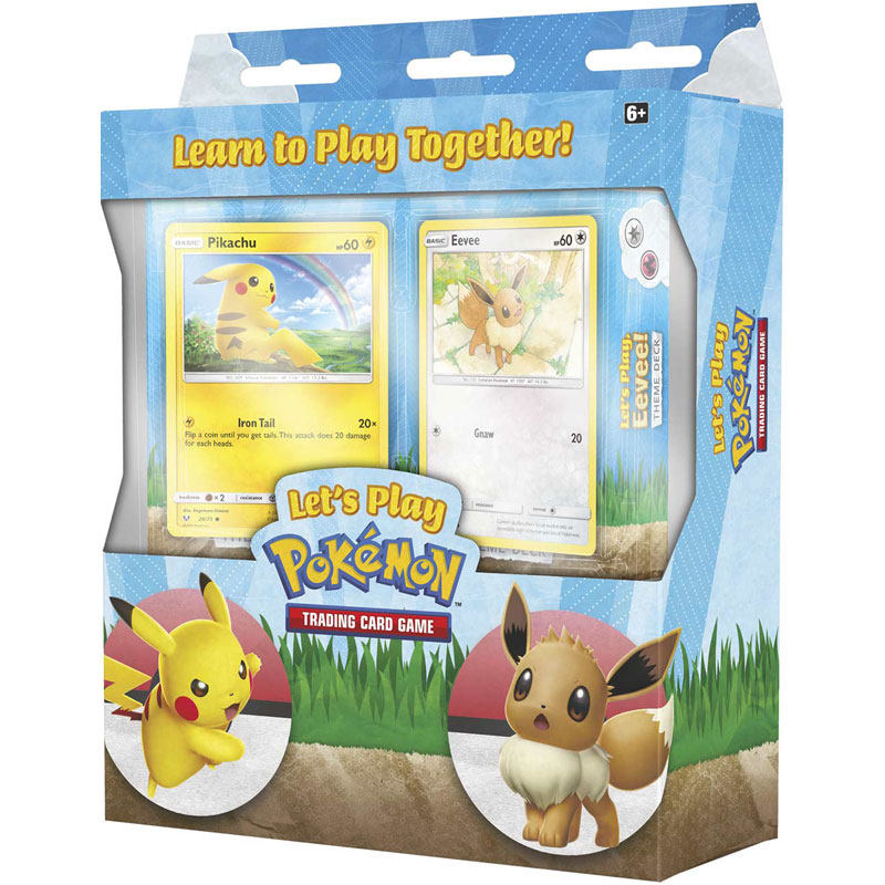 Pokémon, Let's Play TCG Theme Decks (Pikachu + Eevee) - Börja spela för 2 spelare