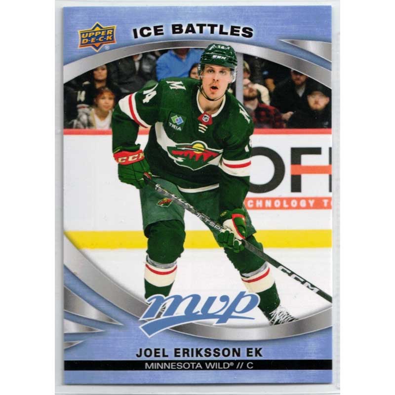 Joel Eriksson Ek 2023-24 Upper Deck MVP Ice Battles #113 Joel Eriksson Ek