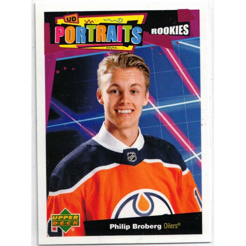 Philip Broberg 2020-21 Upper Deck UD Portraits #P89