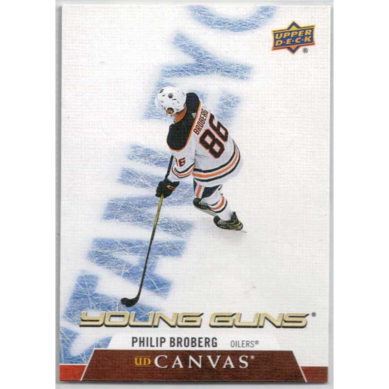 Philip Broberg 2020-21 Upper Deck Canvas #C95 Young Guns