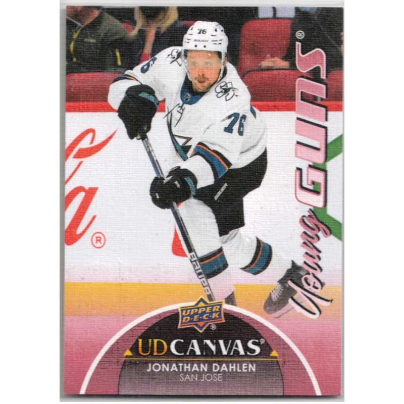 Jonathan Dahlen 2021-22 Upper Deck Canvas #C220 Young Guns