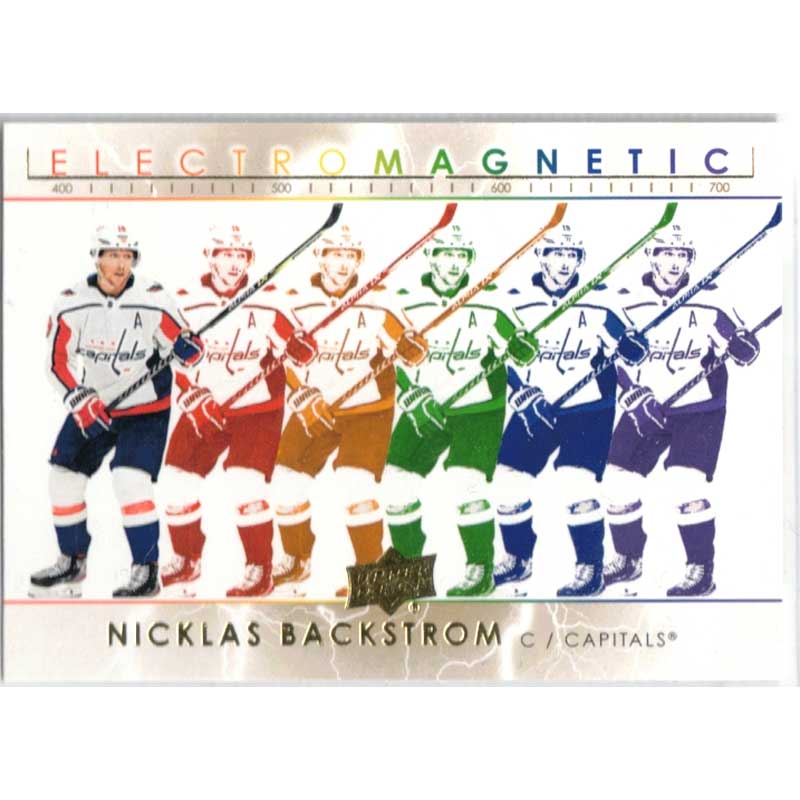 Nicklas Backstrom 2021-22 Upper Deck Electromagnetic Gold #EM30