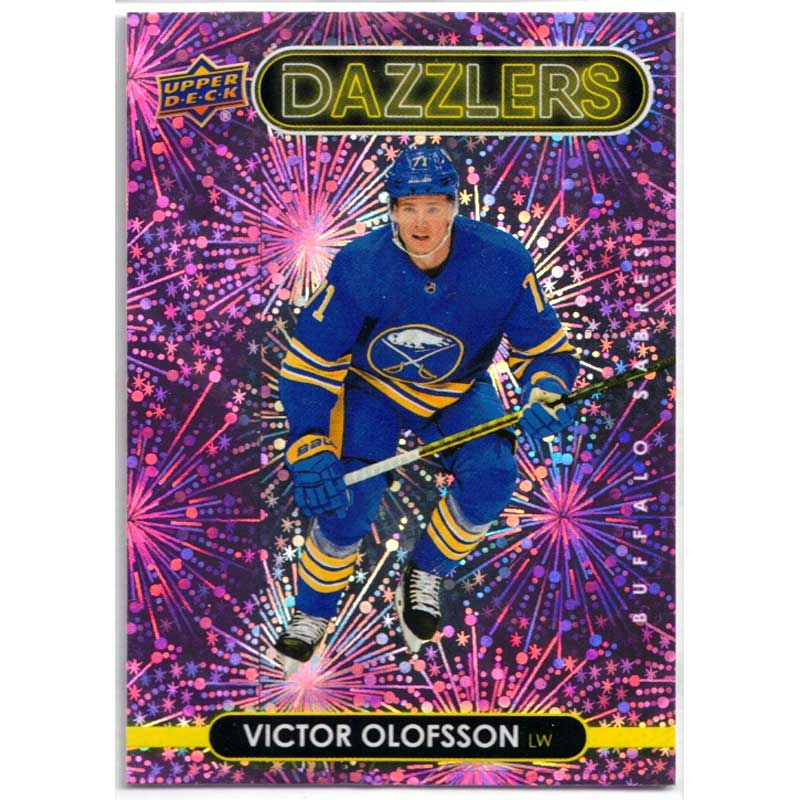 Victor Olofsson 2021-22 Upper Deck Dazzlers Pink #DZ56