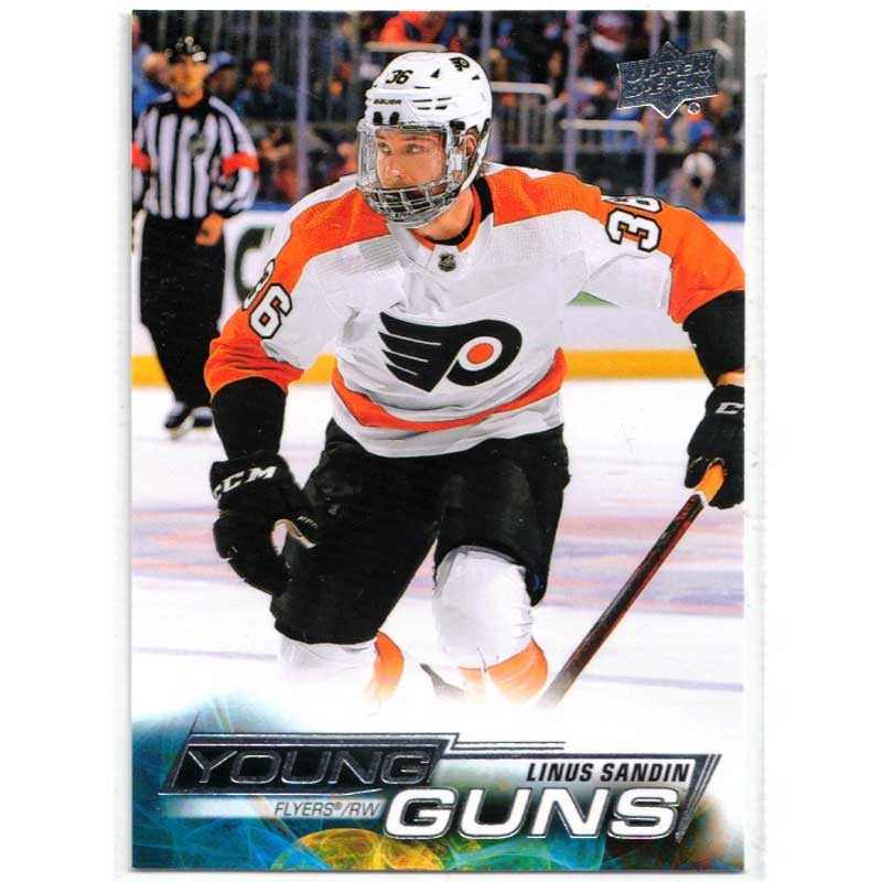 Linus Sandin YG RC 2022-23 Upper Deck #217