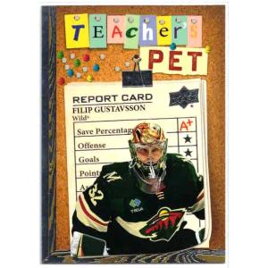 Filip Gustavsson 2023-24 Upper Deck Teachers Pet #TP6