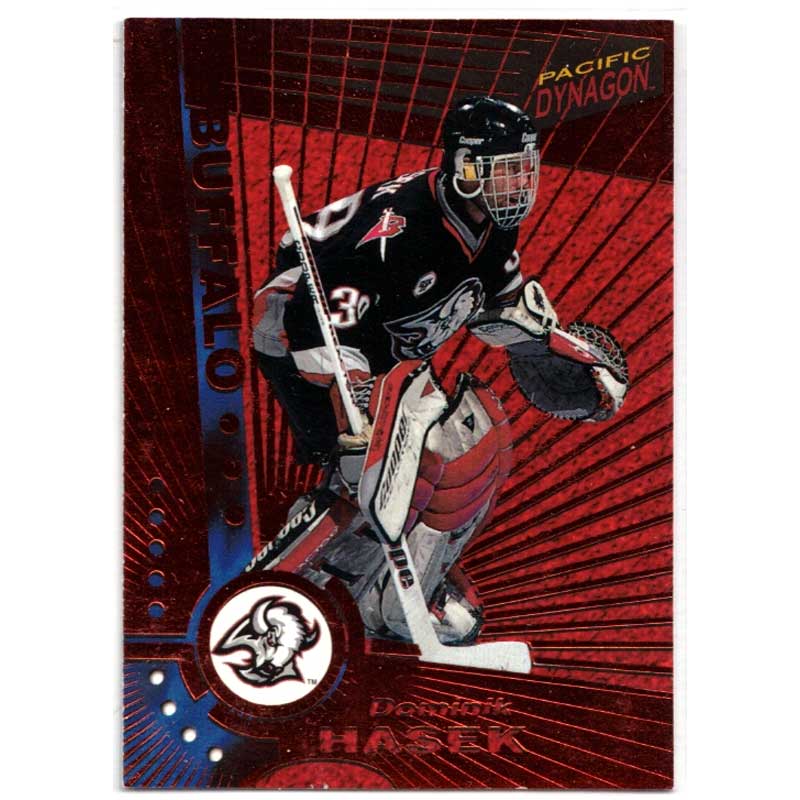 Dominik Hasek 1997-98 Pacific Dynagon Red #10