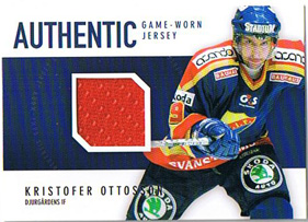 2007-08 SHL Jersey s.1 #1 Kristofer Ottosson, Djurgårdens IF
