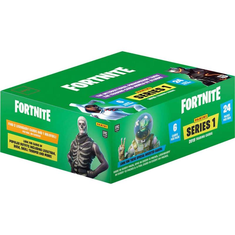 1 Box (24 paket) 2019 Panini Fortnite Trading Cards Serie 1