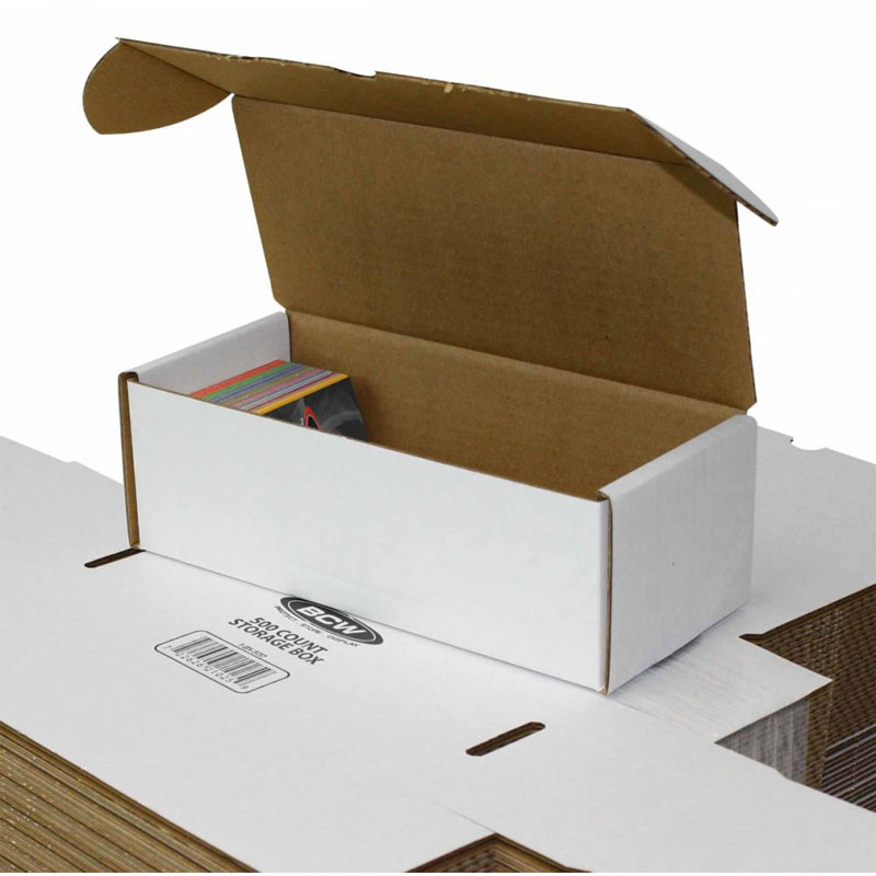 Papplåda för ca. 500 kort / 500 COUNT STORAGE BOX