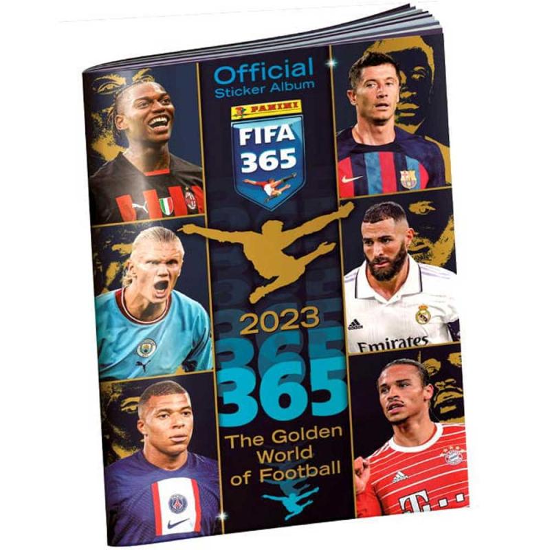 Album for stickers, Panini FIFA 365 2023 [With light damage]