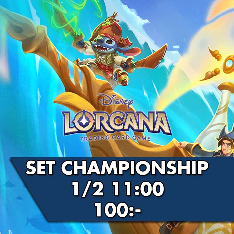 Lorcana Set Championship Azurite Sea - KARLSTAD - 1:a FEBRUARI (1/2) 11:00