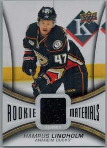Hampus Lindholm 2013-14 Upper Deck Rookie Materials #RMHL