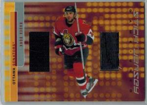 Radek Bonk 2001-02 BAP Signature Series Jersey and Stick #GSJ44