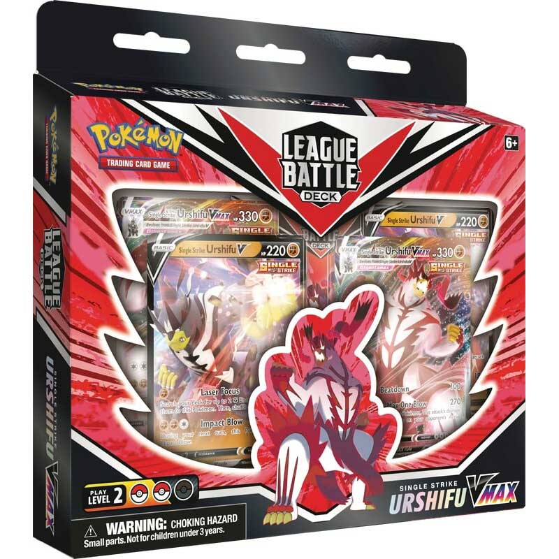 Pokémon, League Battle Deck: Urshifu VMAX Single Strike (Red)